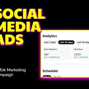 Tiktok Marketing subscribers growth screenshot