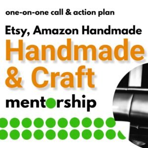 etsy mentor, amazon handmade, craft business support